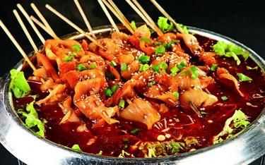 豆皮涮牛肚-砂锅
